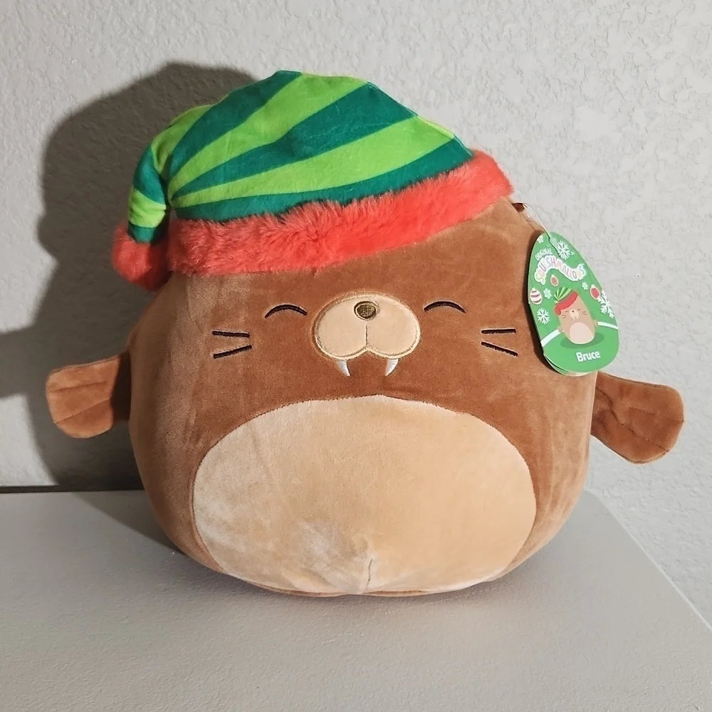 Bruce Walrus Squishmallows NWT S11